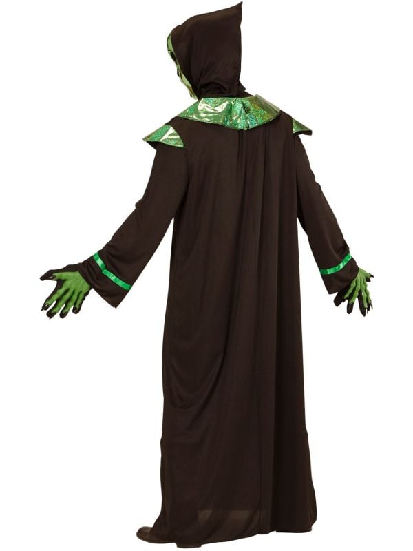 Costume d'extraterrestre vert
