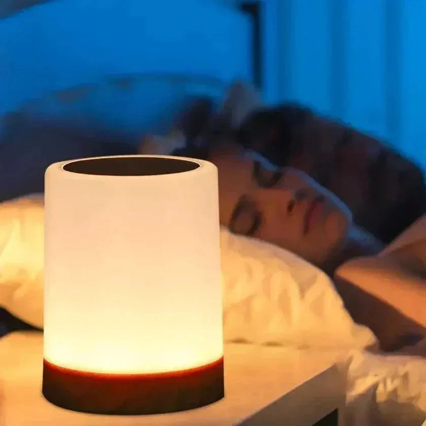 LumiGlow - lampe d'ambiance rechargeable avec contrôle tactile