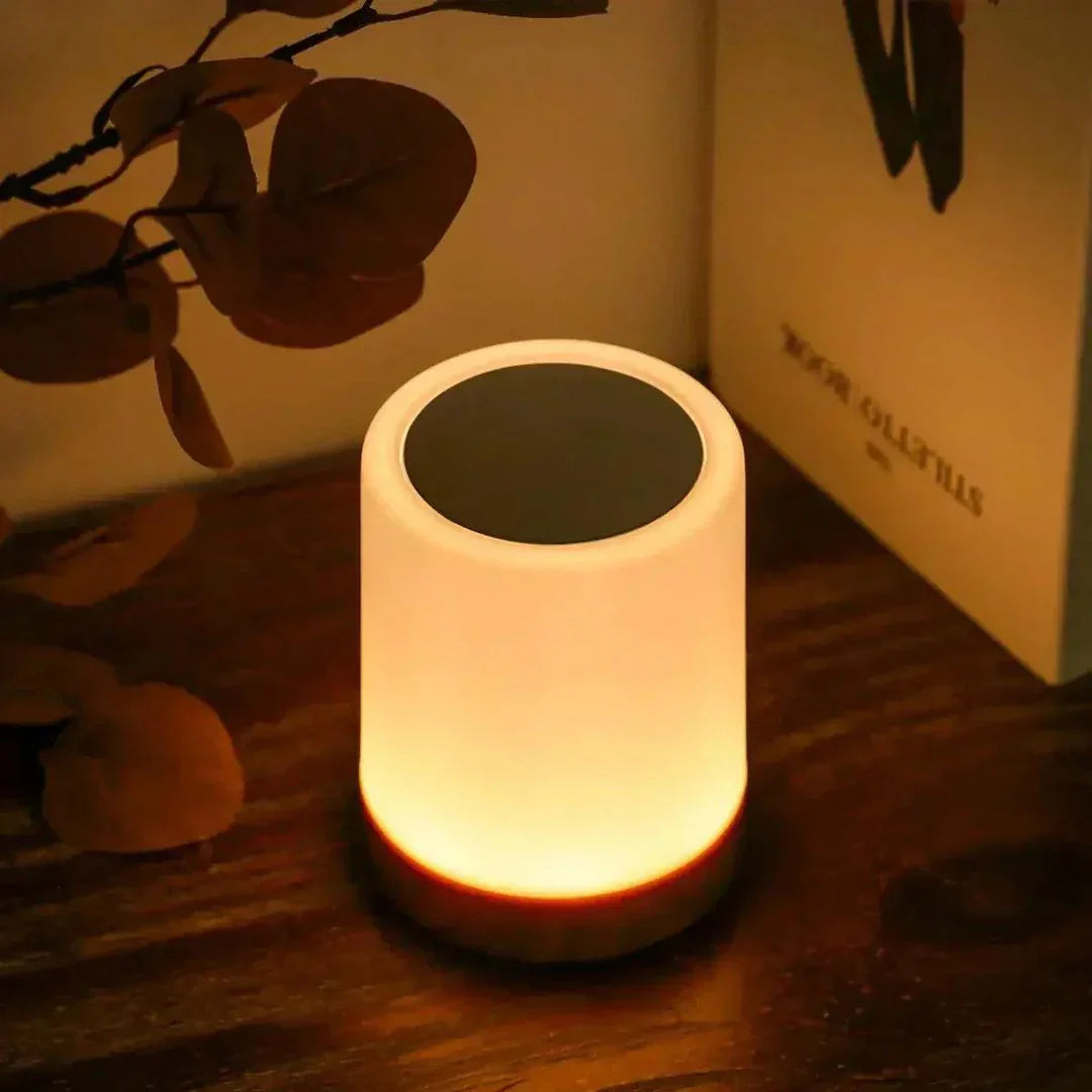 LumiGlow - lampe d'ambiance rechargeable avec contrôle tactile