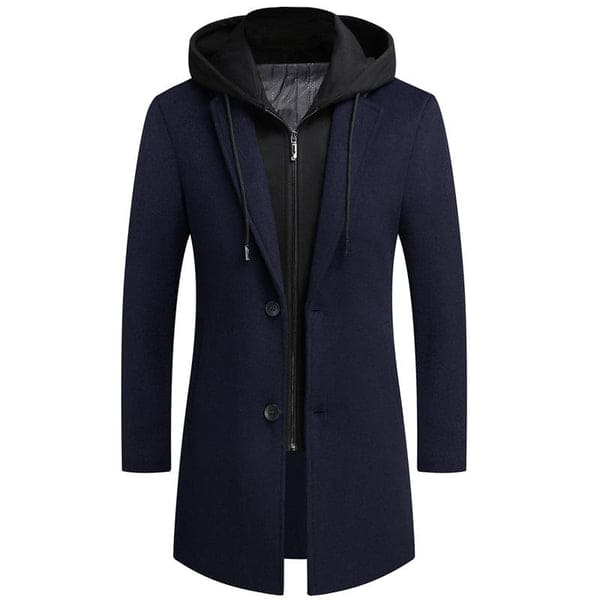 Veste Arthur d'hiver avec capuche pour hommes
