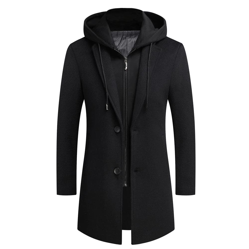 Veste Arthur d'hiver avec capuche pour hommes