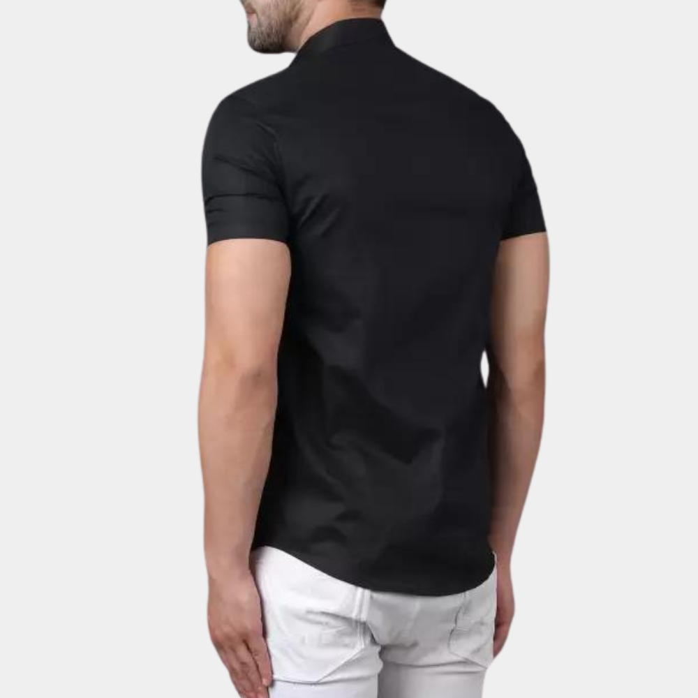 Chemise Moderne Slim Fit Lorenz à Manches Courtes
