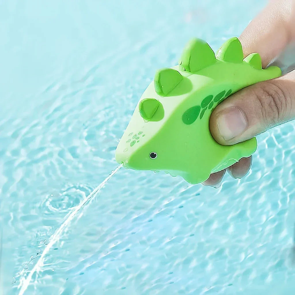 FloatSaur - Ensemble de jouets de bain avec des animaux de bande dessinée et des dinosaures