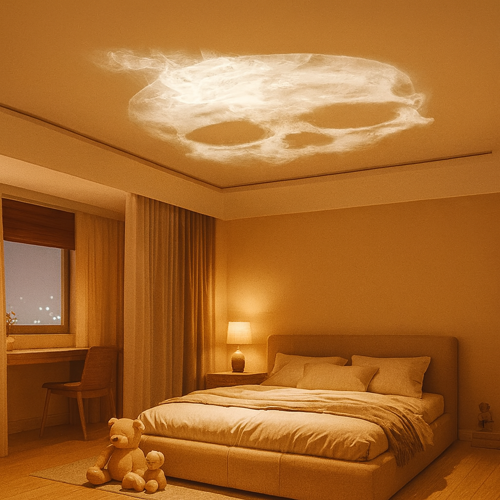 Projecteur lampe d'Halloween SpectraGlow – LED USB pour intérieur
