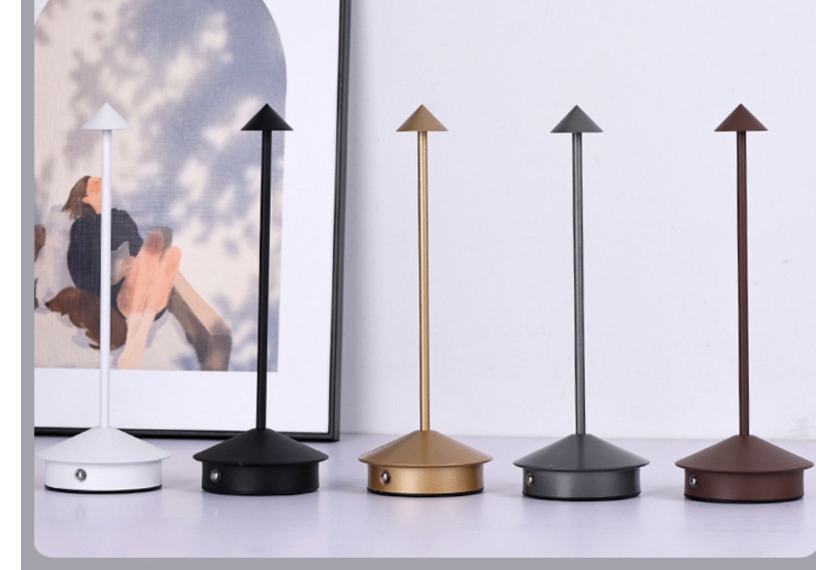 ZenLume | Lampe de table LED minimaliste à intensité variable