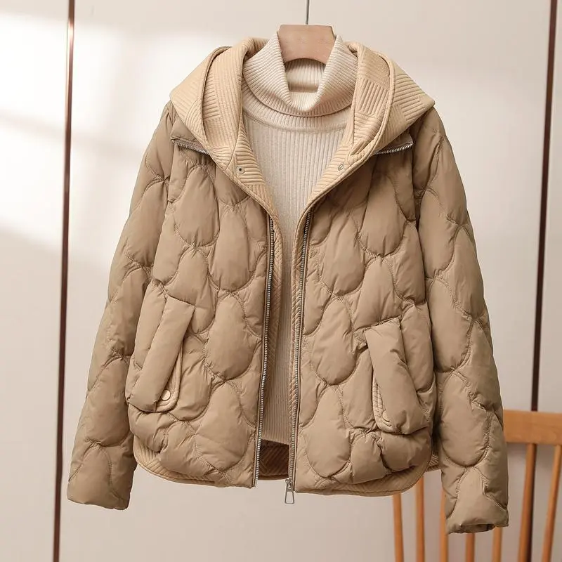 Andrea - Veste matelassée avec capuche zippée et poches