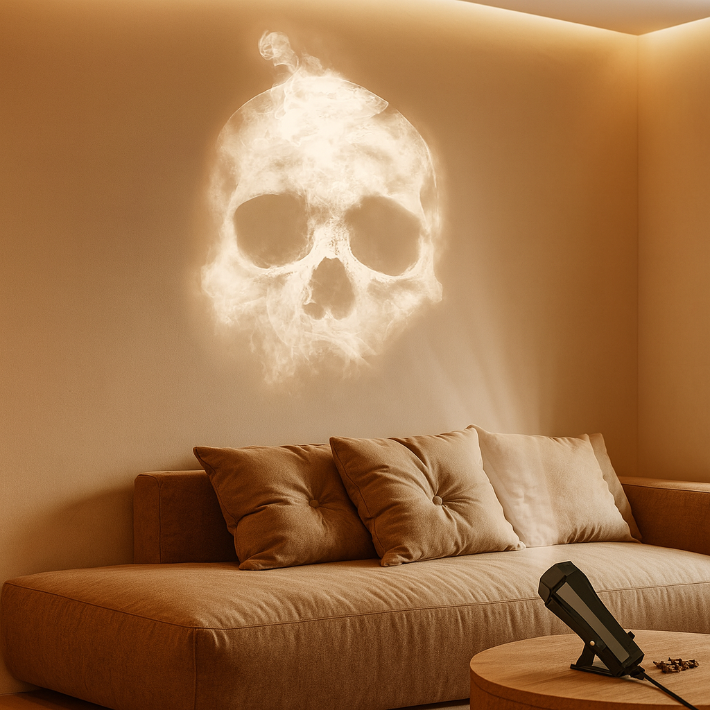 Projecteur lampe d'Halloween SpectraGlow – LED USB pour intérieur