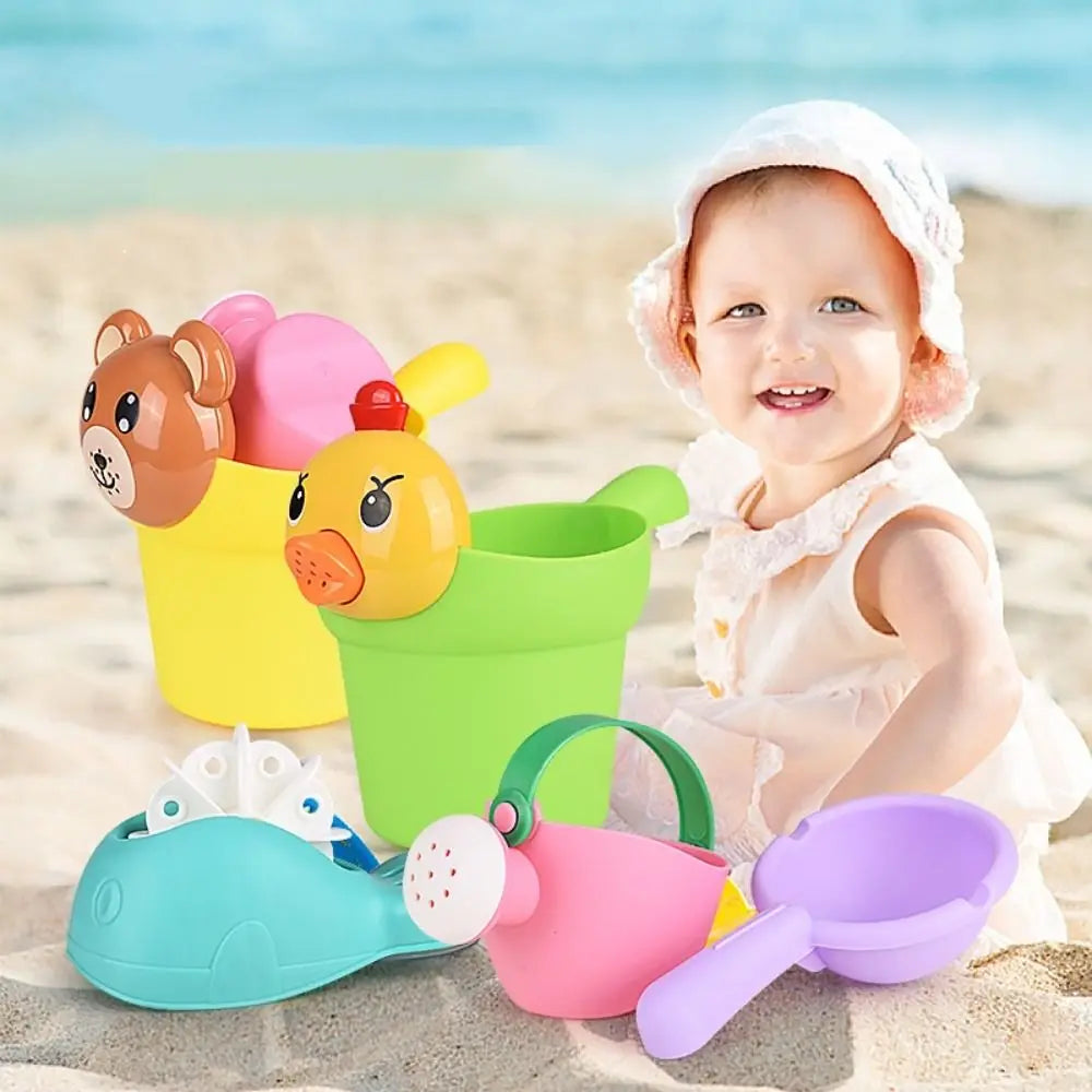 TinyDiggers - Seaux en forme de pelle pour enfants avec des animaux