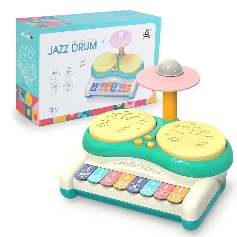 MusikMester Junior – Ensemble interactif de batterie et de claviers pour enfants