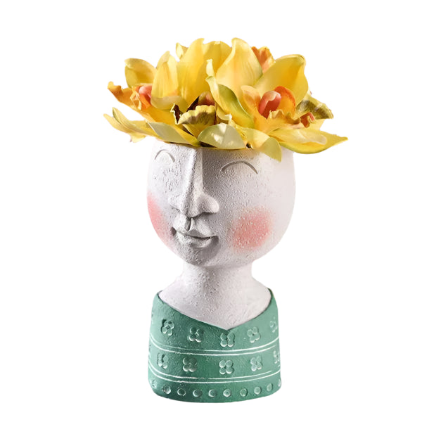 WhimsiFace- Jardinières décoratives au design unique pour un charme ludique