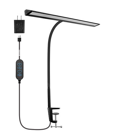FlexiGlow - Lampe de bureau LED à double tête