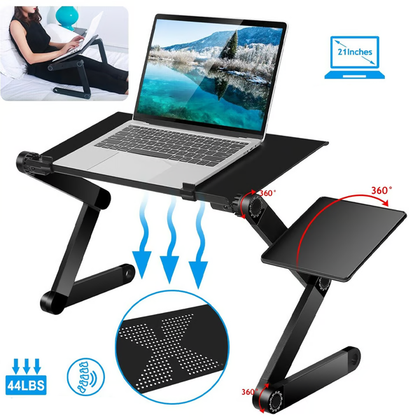 FlexStand Pro – Support pour ordinateur portable réglable à 360°