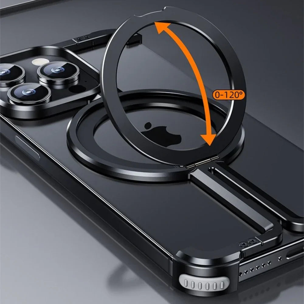 MagnoGrip - Coque de téléphone avec anneau magnétique