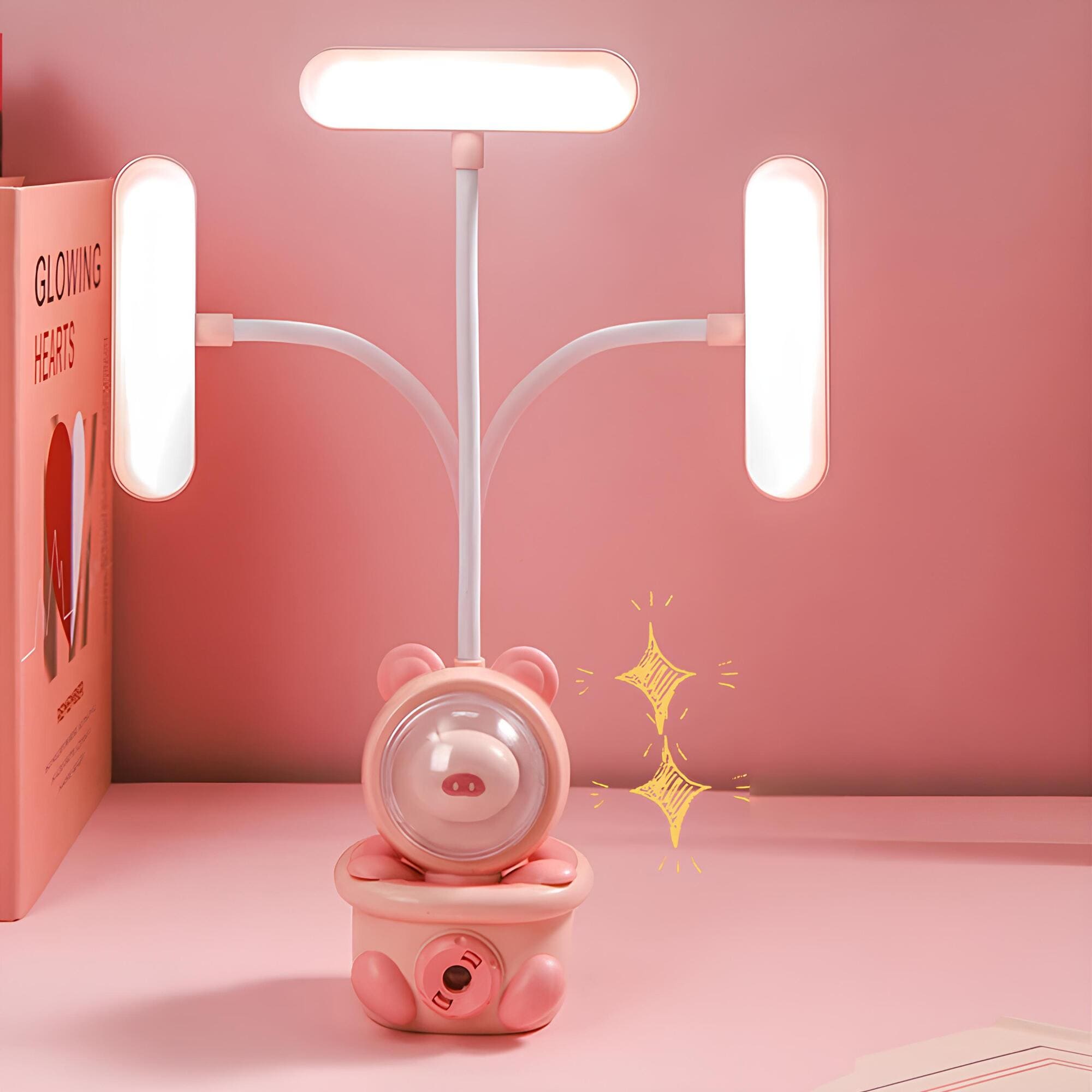 Lampe de table LED sans fil colorée et amusante pour enfants