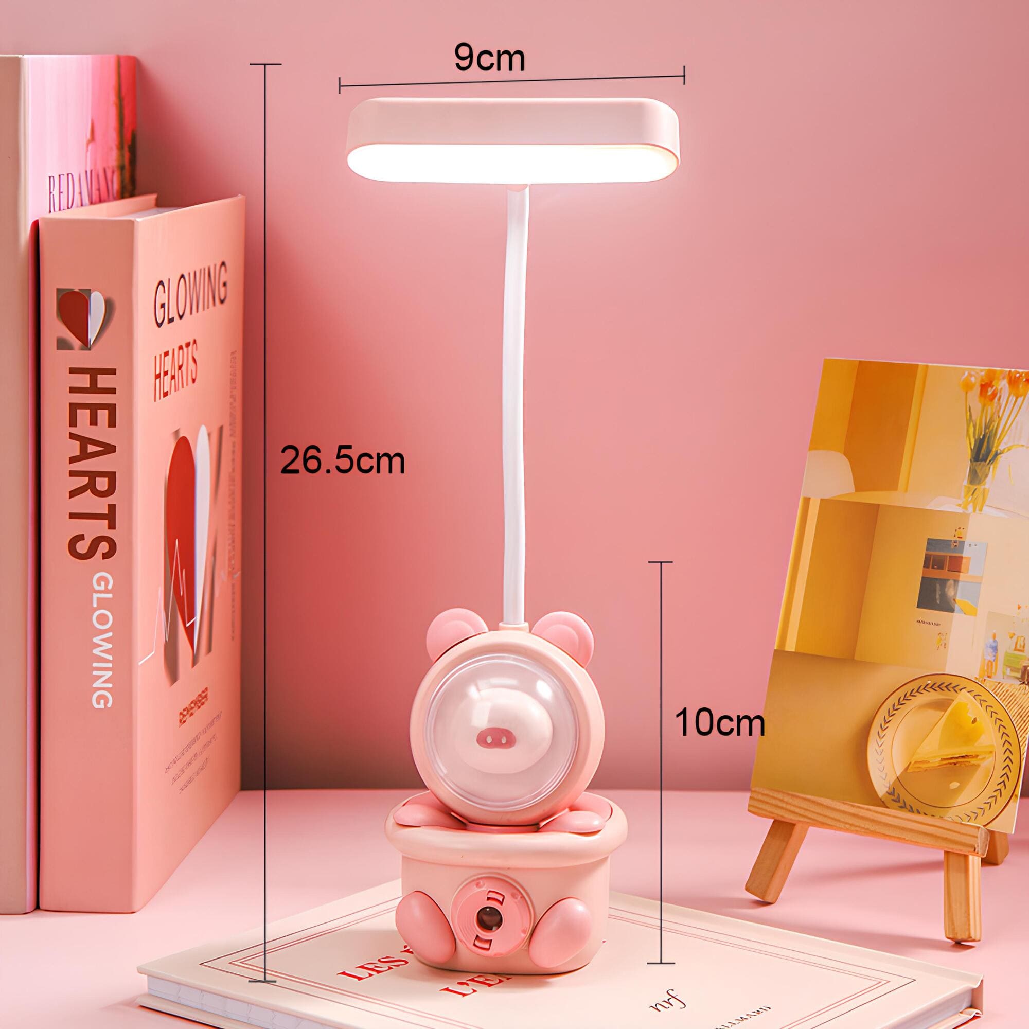Lampe de table LED sans fil colorée et amusante pour enfants