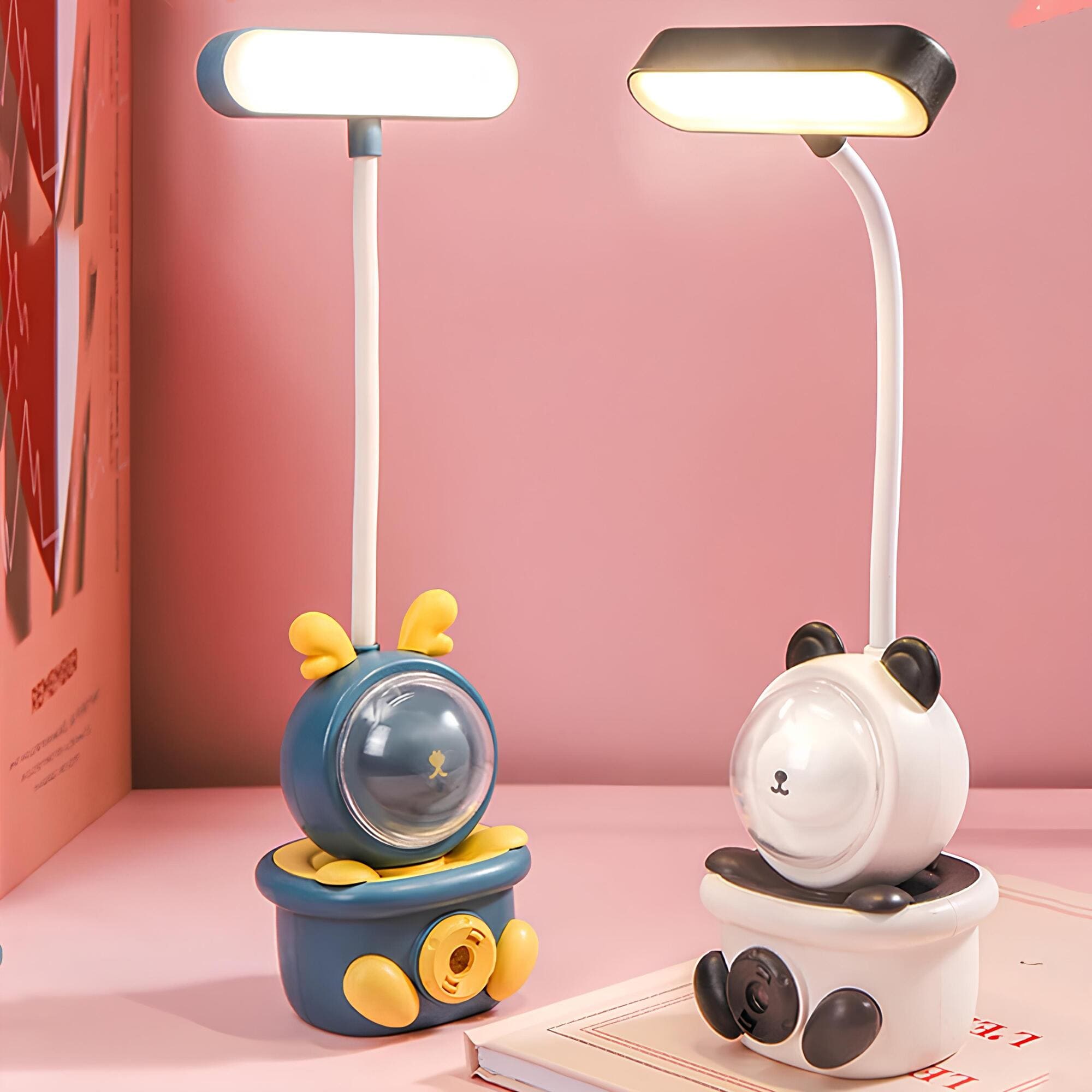 Lampe de table LED sans fil colorée et amusante pour enfants