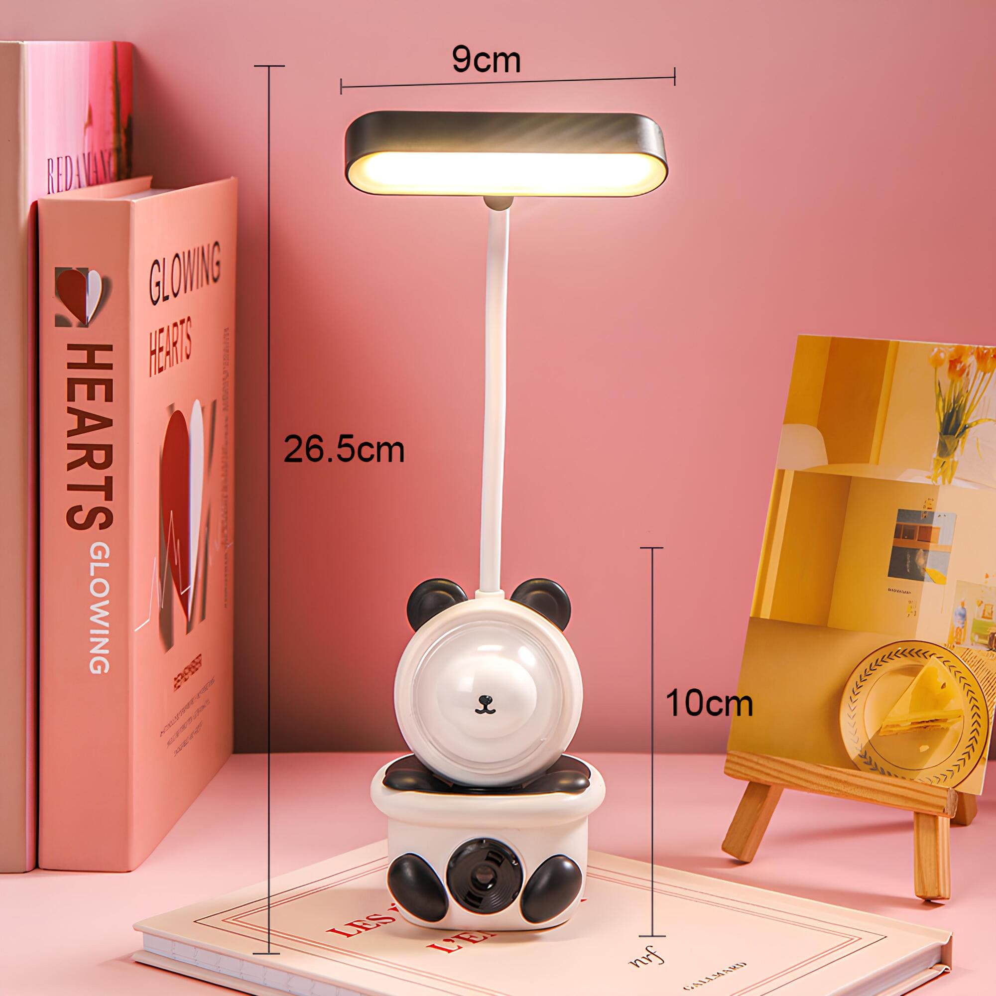 Lampe de table LED sans fil colorée et amusante pour enfants