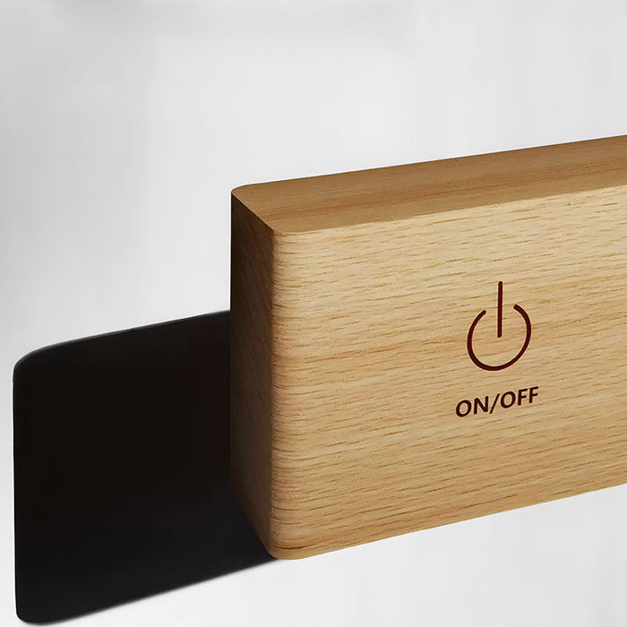 Lampe murale rechargeable avec lumière réglable à 360° et support magnétique