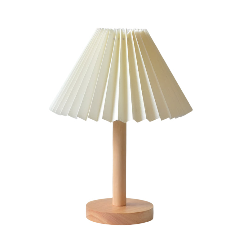 NordicEase lampe de chevet plissée – Design scandinave avec une touche naturelle