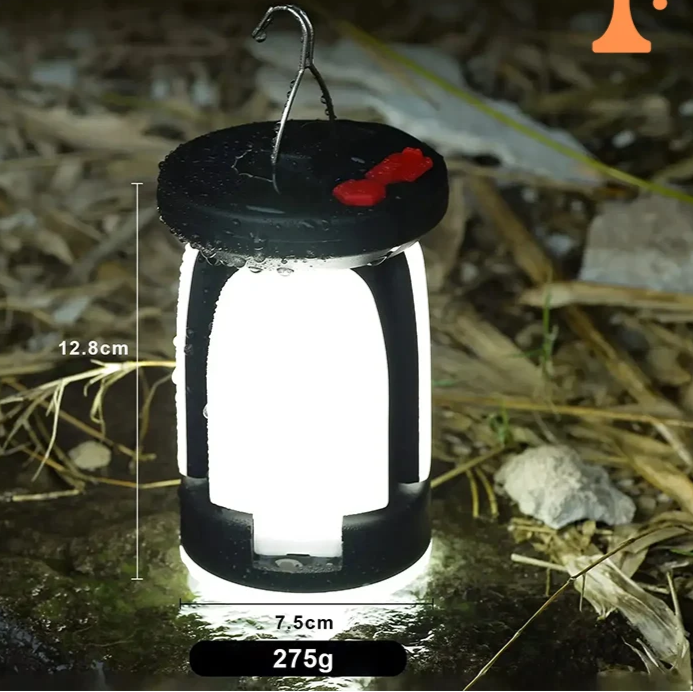 LumiFold - Lampe de poche LED portable pour un éclairage polyvalent Design compact et extensible