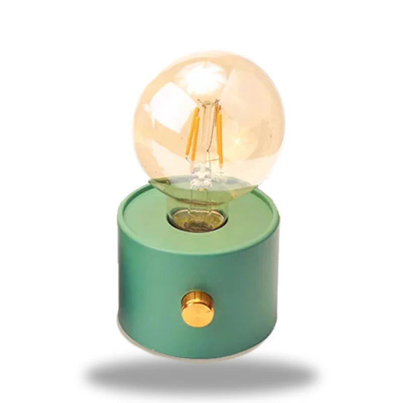 ClassiSphere – Lampe de table minimaliste avec globe en verre inspiré du vintage