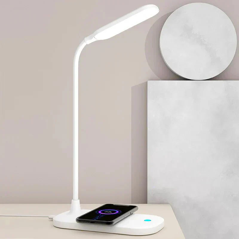 AuraBeam – Lampe de chevet LED mince avec luminosité réglable