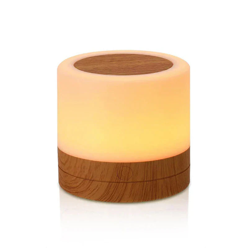 Lampe de Chevet Glow en Bois - Élégance Naturelle avec Éclairage Réglable