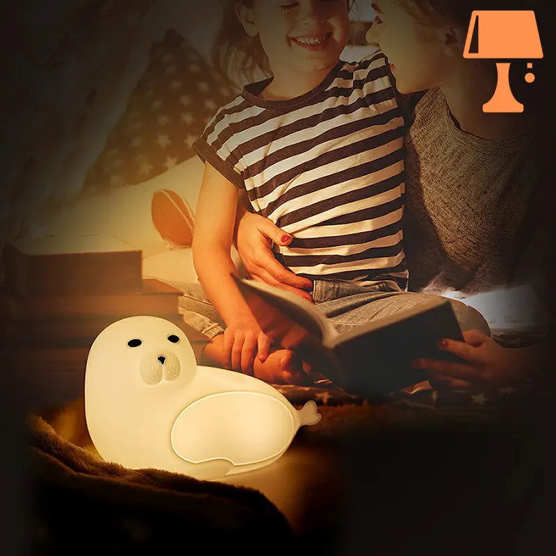 SealSerene – Charmante et apaisante lampe de nuit phoque