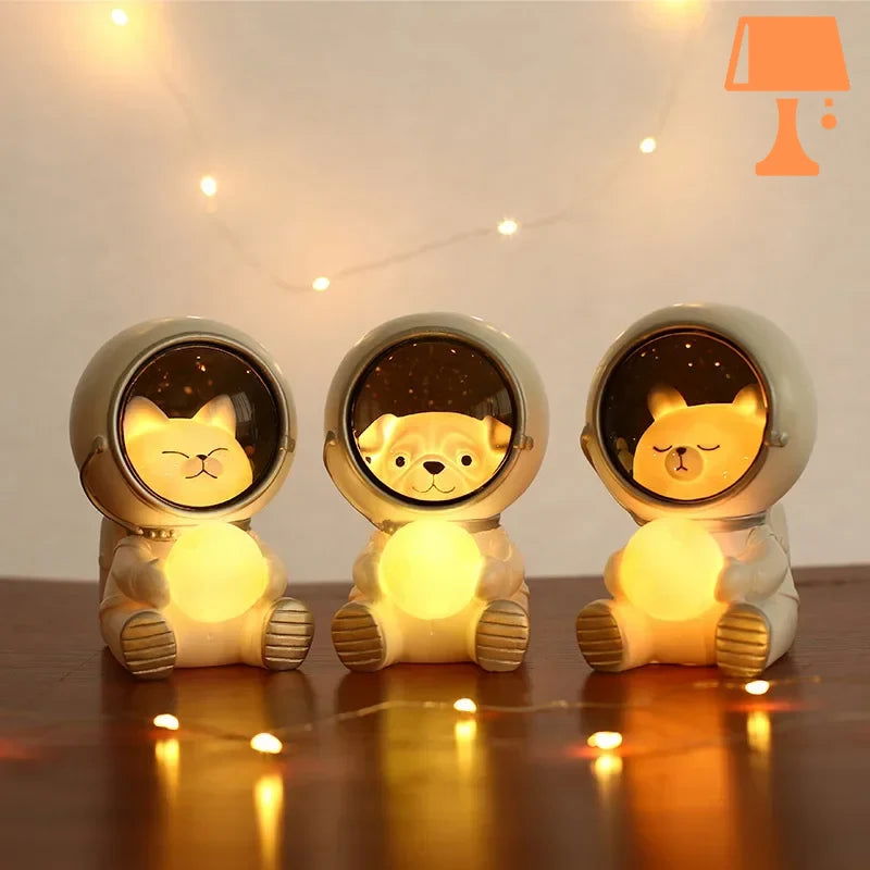 GalaxyPals - Ensemble astronaut avec adorables amis animaux