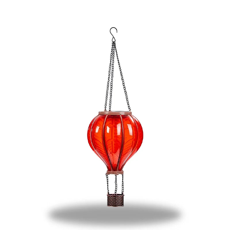 RetroGlow Lanterne Suspendue Vintage – Design Classique avec Lumière LED Chaleureuse