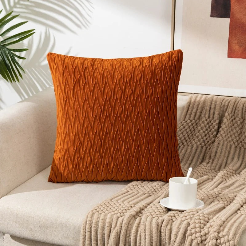 BeautyNest - Coussins décoratifs plissés pour un confort élégant