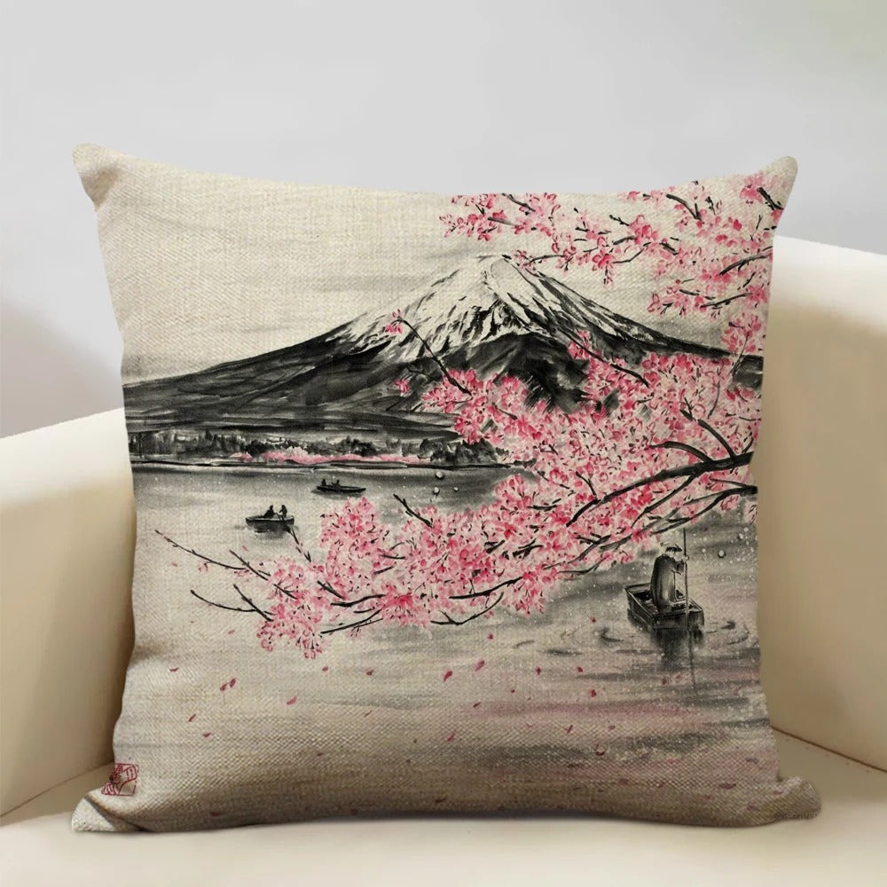 ZenScape - Coussins décoratifs d'inspiration japonaise