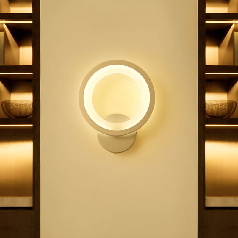 Lampe murale ronde LED moderne