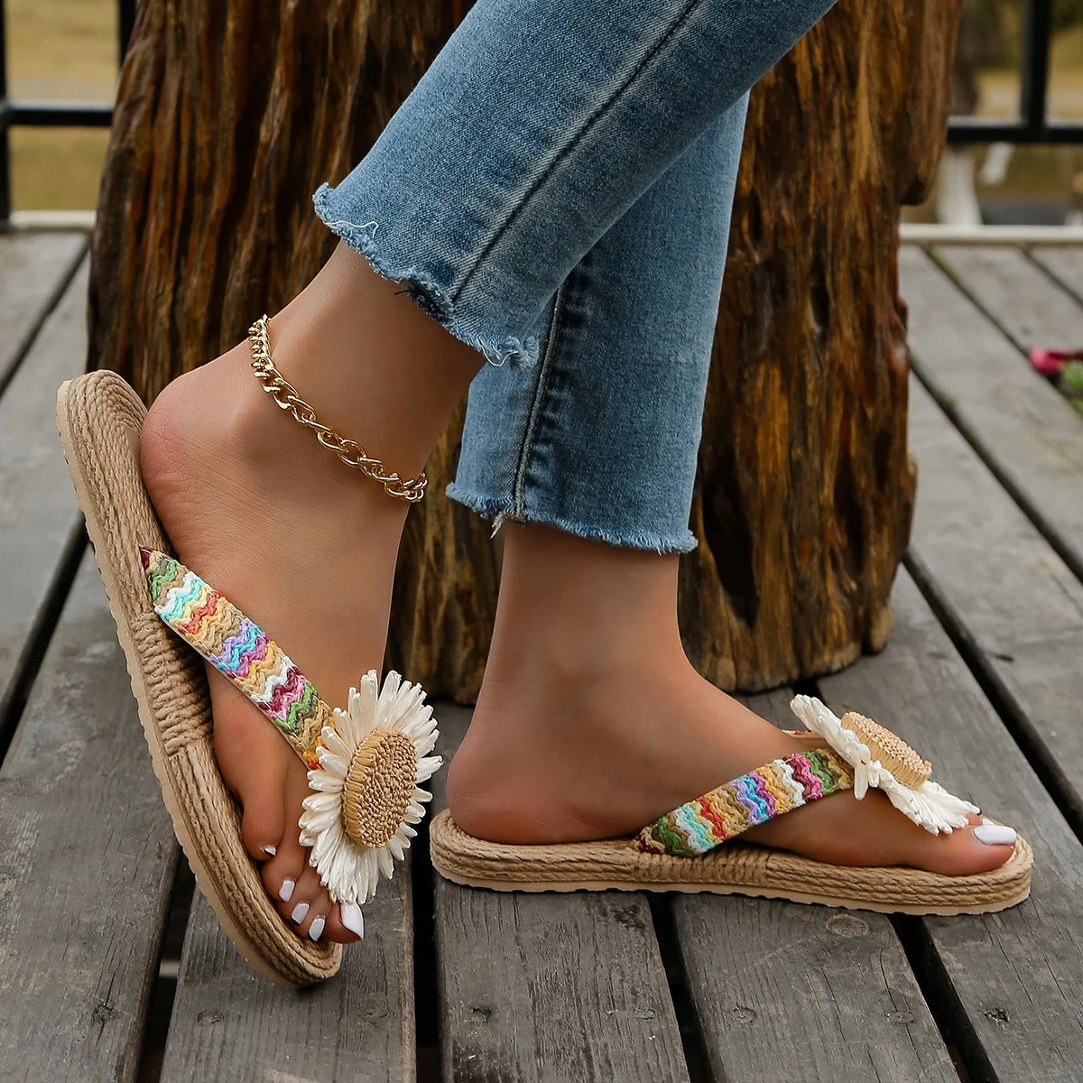 Chaussons Jessi Sunflower