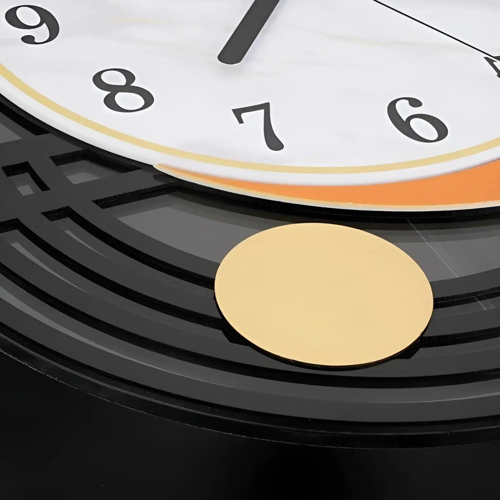 Horloge OceanTide - Horloge murale à thème nautique pour une élégance maritime