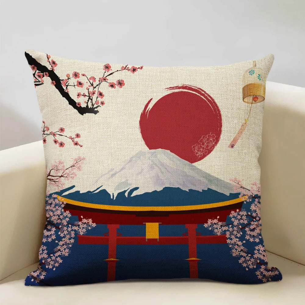 ZenScape - Coussins décoratifs d'inspiration japonaise