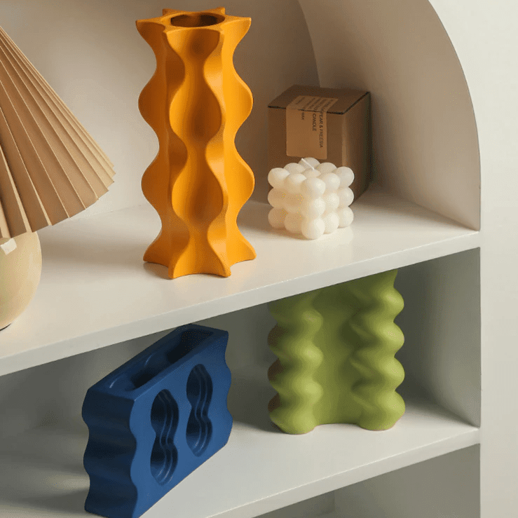 Vase Harmony minimaliste – Design en ceramic élégant pour des arrangements floraux raffinés