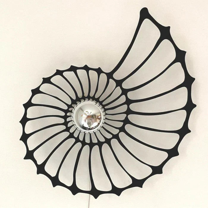 OceanShine - Applique avec motif de coquillage et éclairage doux