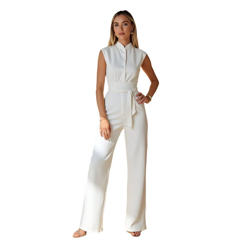 Zozie - Combinaison ample sans manches à col mao