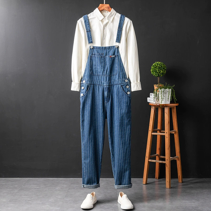 Peter - Salopettes en denim classiques pour hommes pour un style robuste