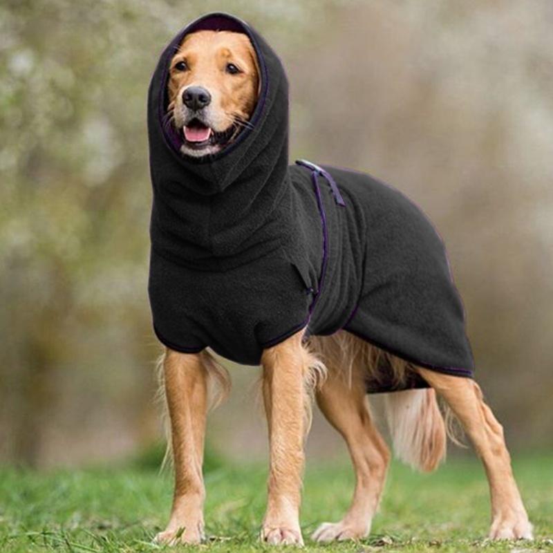 CozyPaws - Manteau pour chien avec capuche en polaire pour chaleur et confort