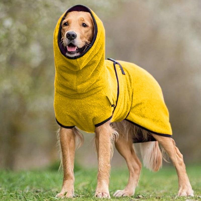 CozyPaws - Manteau pour chien avec capuche en polaire pour chaleur et confort