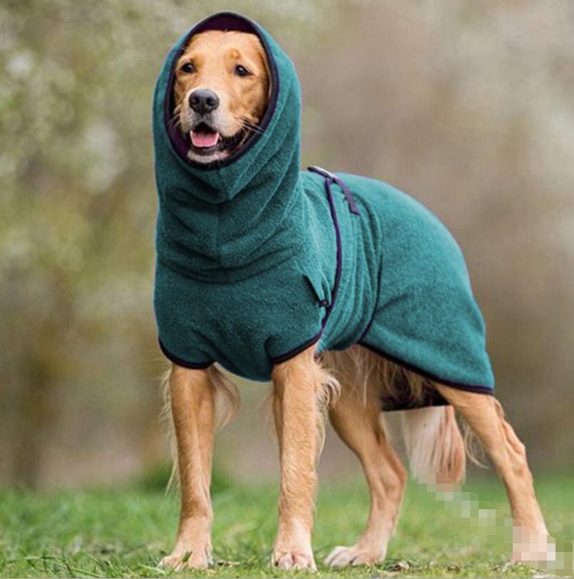 CozyPaws - Manteau pour chien avec capuche en polaire pour chaleur et confort