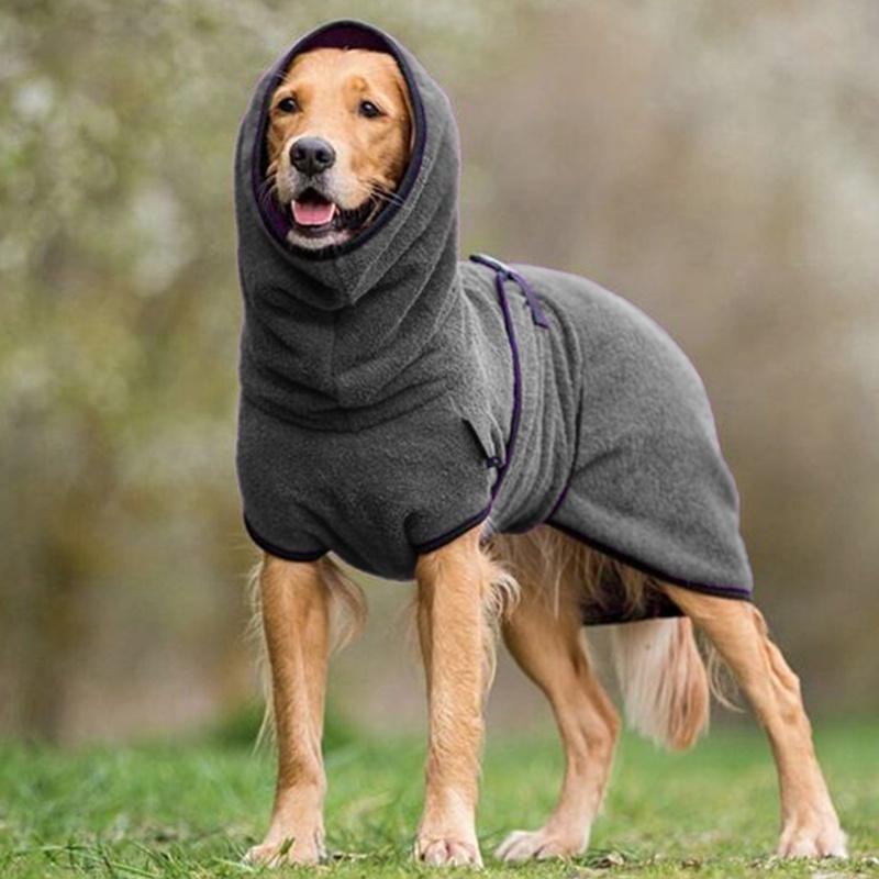 CozyPaws - Manteau pour chien avec capuche en polaire pour chaleur et confort