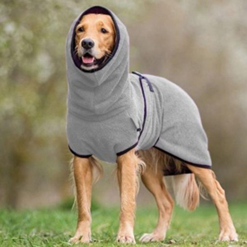 CozyPaws - Manteau pour chien avec capuche en polaire pour chaleur et confort