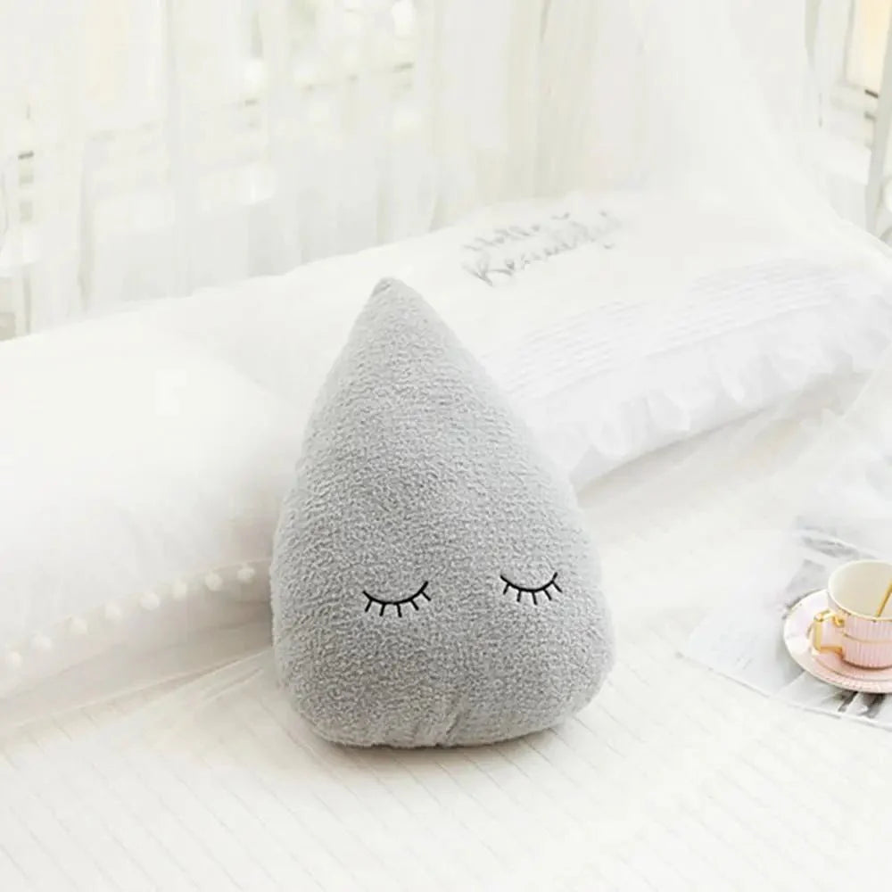 CloudyHug - Coussin en peluche en forme de nuage doux et mignon