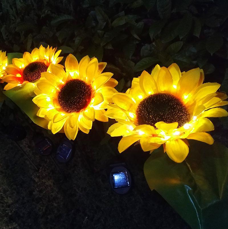 SunBloom - lampe de jardin en tournesol vendue