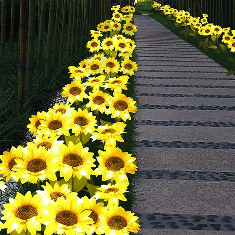 SunBloom - lampe de jardin en tournesol vendue