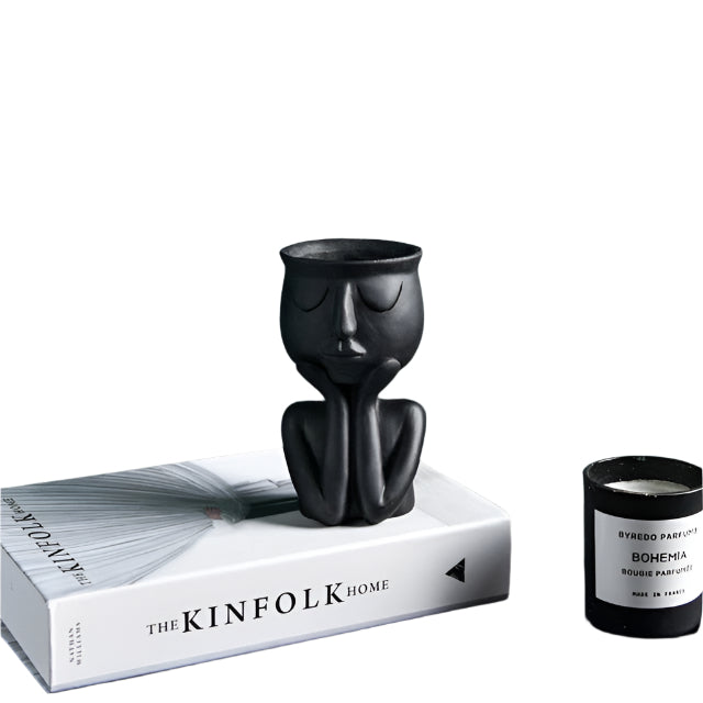 MiniLeaf Pot de Succulente en Céramique – Jolie Petite Jardinière