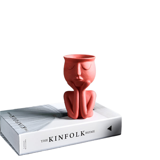 MiniLeaf Pot de Succulente en Céramique – Jolie Petite Jardinière